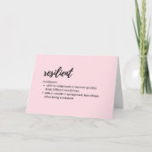 ZORGKAARTEN NEMEN - Definitie van veerkrachtig Kaart (Voorkant)