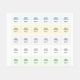 Zorglabels voor kleding in verzorgingstehuis labels