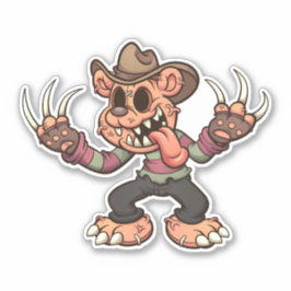 Zorglijk Beer - Fred? Sticker