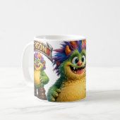 Zorgon Grappig Monster Koffiemok (Voorkant links)
