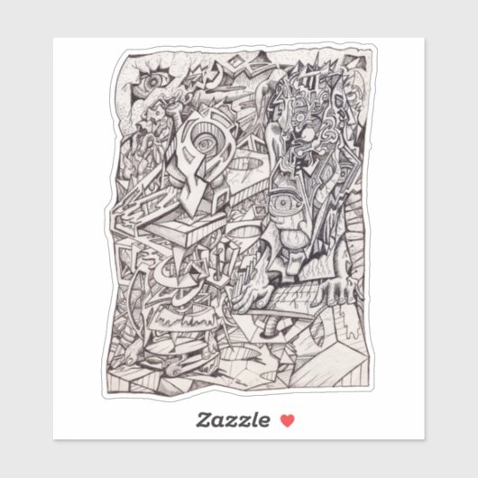 Zorgorgaan  sticker (Vel)