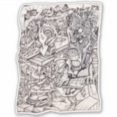 Zorgorgaan  sticker (Voorkant)