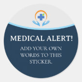 Zorgprofessional Sticker (Voorkant)