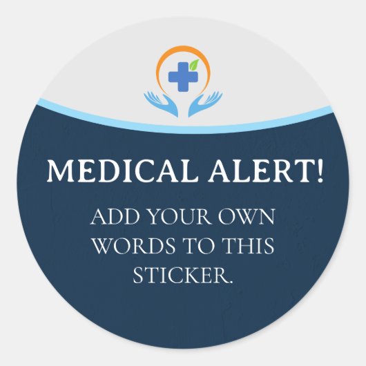 Zorgprofessional Sticker (Voorkant)