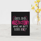 Zorgt deze borstamputatie ervoor dat mijn kont er  kaart (Gele Bloem)