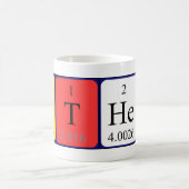 Zorgt periodieke lijstnaam mok (Center)