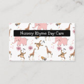 Zorgtijd op de middelbare school visitekaartje (Voorkant)