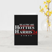 Zorgverlenende Vrouwen Voor Harris 24 Design Kaart (Gele Bloem)