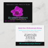 Zorgverlener Anome Bloemvriendelijk Visitekaartje (Voorkant / Achterkant)