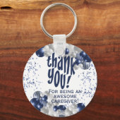 Zorgverlener appreciatie Bedankt Sleutelhanger (Voorkant)