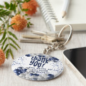 Zorgverlener appreciatie Bedankt Sleutelhanger (Zijkant)