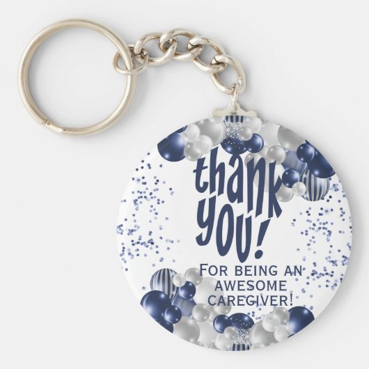 Zorgverlener appreciatie Bedankt Sleutelhanger (Voorkant)