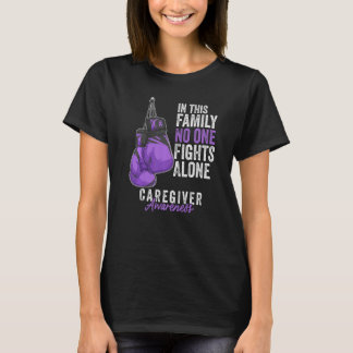 Zorgverlener Awareness Month Glove Lavender Ribbon T-shirt
