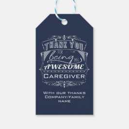 Zorgverlener Bedankt voor je waardering Cadeaulabel