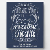Zorgverlener Bedankt voor je waardering Fotoplaat (Voorkant)