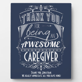 Zorgverlener Bedankt voor je waardering Fotoplaat