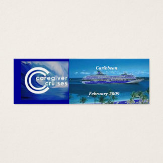 Zorgverlener Cruise Souvenir Bladwijzer Mini Visitekaartjes