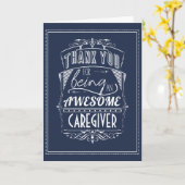 Zorgverlener Drager Dank je wel Kaart (Gele Bloem)