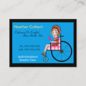 Zorgverlener edele professionele Visitekaartje (Voorkant)