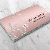 Zorgverlener Elegant Roos Gold Medical Visitekaartje