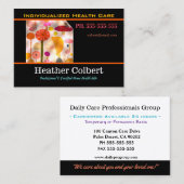 Zorgverlener Empathie Keeper Professional Visitekaartje (Voorkant / Achterkant)