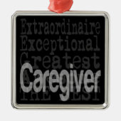 Zorgverlener Extraordinaire Metalen Ornament (Voorkant)