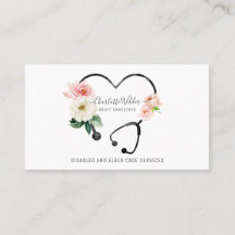 Zorgverlener Floral Stethoscoop