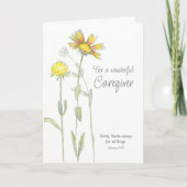 Zorgverlener Hartelijk dank, Bijbelse Verse Ephesi Kaart (Voorkant)