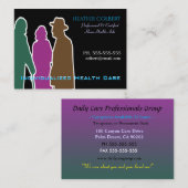 Zorgverlener Helpful Assistant Visitekaartje (Voorkant / Achterkant)