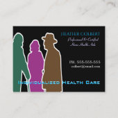 Zorgverlener Helpful Assistant Visitekaartje (Voorkant)