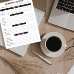 Zorgverlener Log, zorgverlener, ouder wordende oud Notitieblok<br><div class="desc">Gebruik dit tear away-notitieblok om het logboek van de verzorger van uw ouders bij te houden. Dit is een van mijn wekelijkse bezoekerslijsten met een notitieblok met dozen in plaats van lineair. Gemakkelijker voor iemand met wankele handen om een notitie op te schrijven. Ik heb dit gemaakt vanwege mijn eigen...</div>