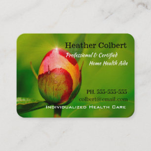 Zorgverlener Loving Peony Bud Professional Visitekaartje