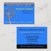 Zorgverlener Ondersteuning en Assisteren Visitekaartje (Voorkant / Achterkant)