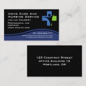 Zorgverlener Ouderen Home Aide Visitekaartje (Voorkant / Achterkant)