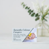 Zorgverlener Ouderen Thuiszorg Visitekaartje (Staand voorkant)