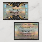 Zorgverlener-service Verfijnde professionele Visitekaartje (Voorkant / Achterkant)