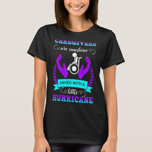 Zorgverlener Sunshine Nurse Assistant Practitioner T-shirt (Voorkant)
