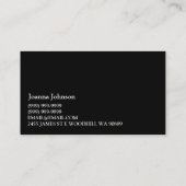 Zorgverlener Therapist Life Coach Visitekaartje (Achterkant)