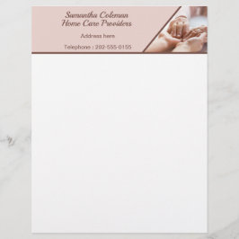 Zorgverlener Thuiszorg Bedrijfsbriefhoofd