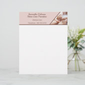 Zorgverlener Thuiszorg Bedrijfsbriefhoofd (Staand voorkant)