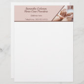 Zorgverlener Thuiszorg Bedrijfsbriefhoofd (Voorkant / Achterkant)