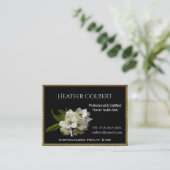 Zorgverlener Vertrouwen Blooms Professional Visitekaartje (Staand voorkant)
