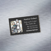 Zorgverlener Visitekaartje Magneet (Voorbeeld)