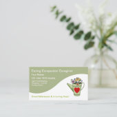 Zorgverlener Visitekaartjes (Staand voorkant)