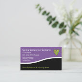 Zorgverlener Visitekaartjes (Staand voorkant)