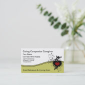 Zorgverlener Visitekaartjes (Staand voorkant)