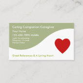 Zorgverlener Visitekaartjes (Voorkant)