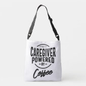 Zorgverlener Werktaak Titel Cadeau Crossbody Tas (Achterkant)