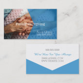 Zorgverlener Zorgverlenende verpleegkundige Zorgve Visitekaartje (Voorkant / Achterkant)