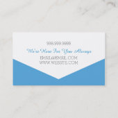 Zorgverlener Zorgverlenende verpleegkundige Zorgve Visitekaartje (Achterkant)